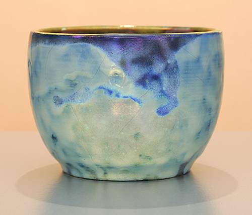 [Iridescent Pottery by Paul J. Katrich (0835)]