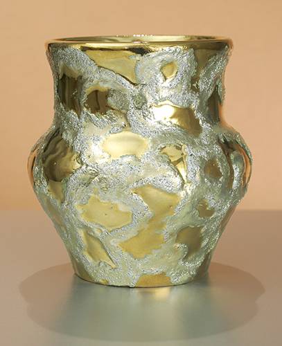 [Iridescent Pottery by Paul J. Katrich (0838)]
