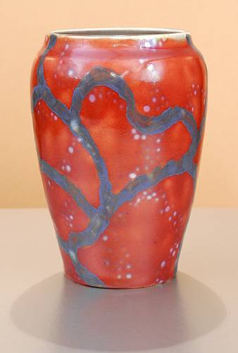 [Iridescent Pottery by Paul J. Katrich (0846)]
