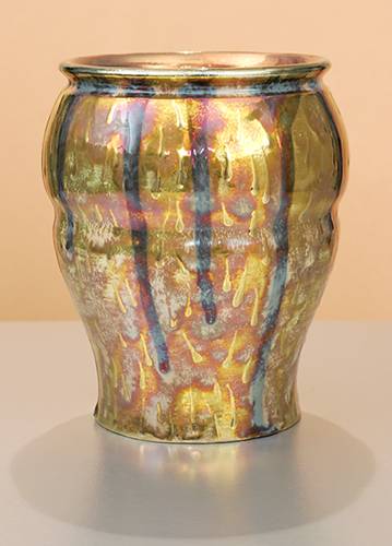 [Iridescent Pottery by Paul J. Katrich (0847)]