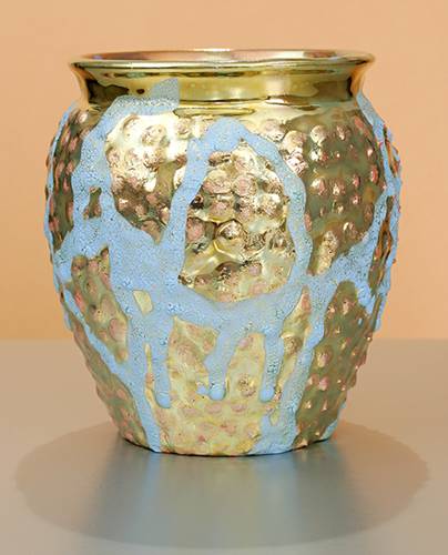[Iridescent Pottery by Paul J. Katrich (0849)]