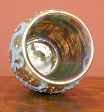 [Iridescent Pottery by Paul J. Katrich (0849)]