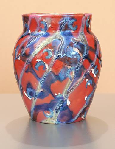 [Iridescent Pottery by Paul J. Katrich (0851)]