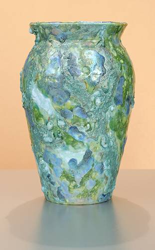 [Iridescent Pottery by Paul J. Katrich (0853)]