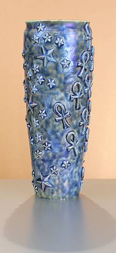 [Iridescent Pottery by Paul J. Katrich (0866)]