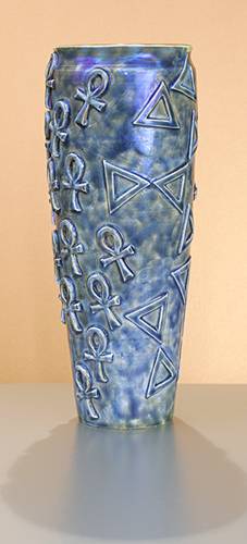 [Iridescent Pottery by Paul J. Katrich (0866)]