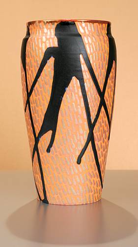 [Iridescent Pottery by Paul J. Katrich (0869)]