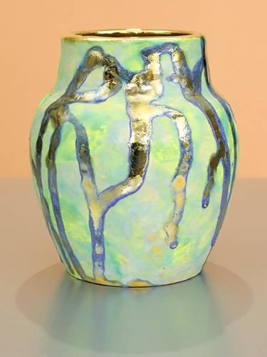 [Iridescent Pottery by Paul J. Katrich (0874)]