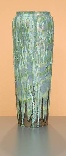 [Iridescent Pottery by Paul J. Katrich (0892)]