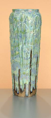 [Iridescent Pottery by Paul J. Katrich (0892)]