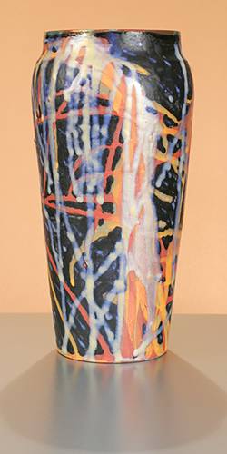 [Iridescent Pottery by Paul J. Katrich (0900)]