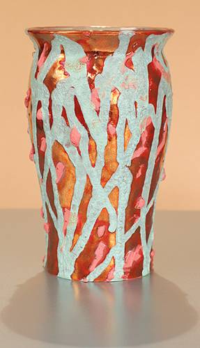 [Iridescent Pottery by Paul J. Katrich (0903)]