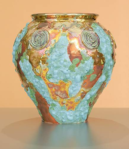 [Iridescent Pottery by Paul J. Katrich (0910)]