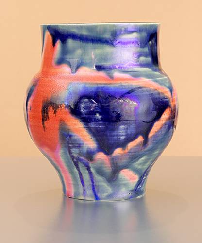 [Iridescent Pottery by Paul J. Katrich (0929)]