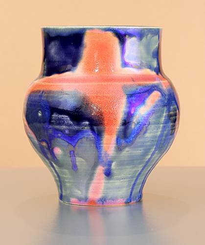 [Iridescent Pottery by Paul J. Katrich (0929)]