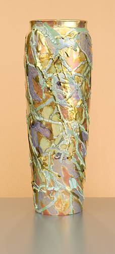 [Iridescent Pottery by Paul J. Katrich (0936)]