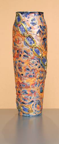 [Iridescent Pottery by Paul J. Katrich (0938)]