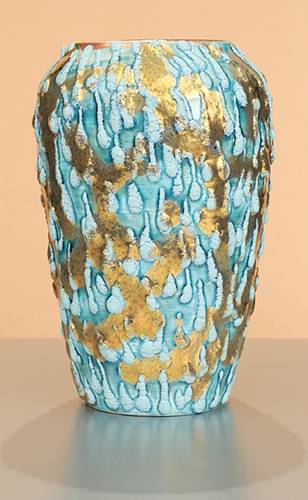 [Iridescent Pottery by Paul J. Katrich (0940)]