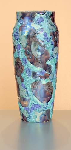 [Iridescent Pottery by Paul J. Katrich (0985)]