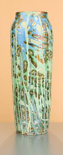 [Iridescent Pottery by Paul J. Katrich (1011)]