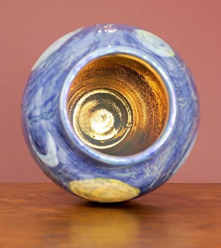 [Iridescent Pottery by Paul J. Katrich (1044)]