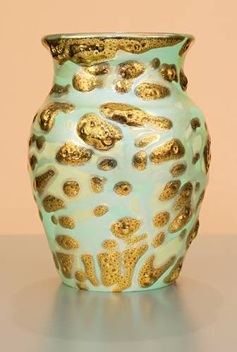 [Iridescent Pottery by Paul J. Katrich (1046)]