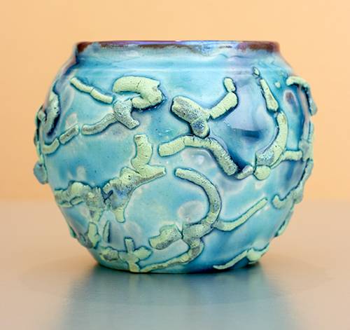 [Iridescent Pottery by Paul J. Katrich (1072)]