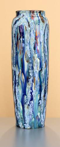 [Iridescent Pottery by Paul J. Katrich (1076)]