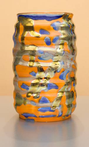 [Iridescent Pottery by Paul J. Katrich (1077)]