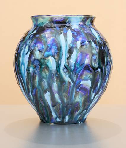 [Iridescent Pottery by Paul J. Katrich (1095)]