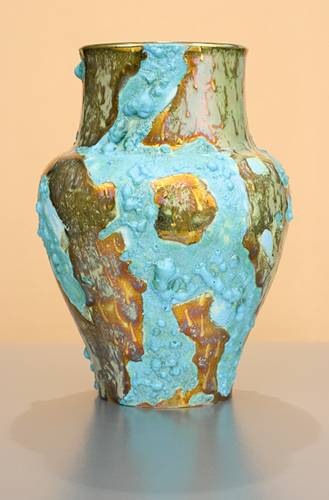 [Iridescent Pottery by Paul J. Katrich (1097)]