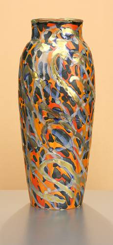 [Iridescent Pottery by Paul J. Katrich (1100)]