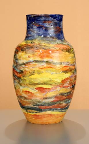 [Iridescent Pottery by Paul J. Katrich (1105)]