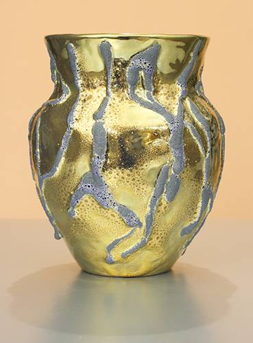 [Iridescent Pottery by Paul J. Katrich (1116)]