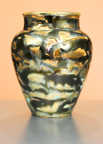 [Iridescent Pottery by Paul J. Katrich (1122)]