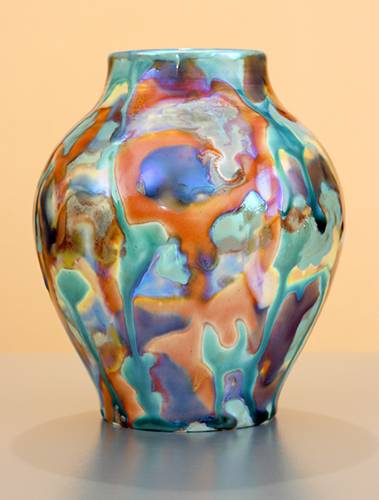 [Iridescent Pottery by Paul J. Katrich (1146)]