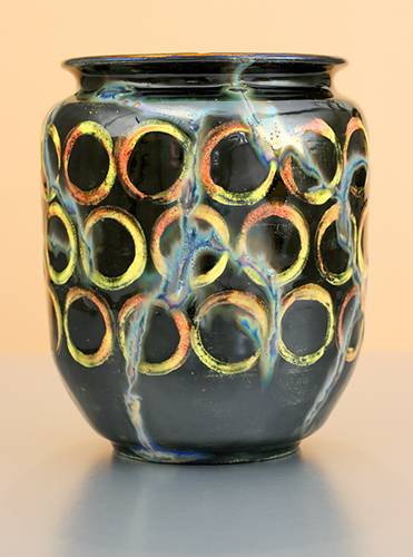 [Iridescent Pottery by Paul J. Katrich (1153)]