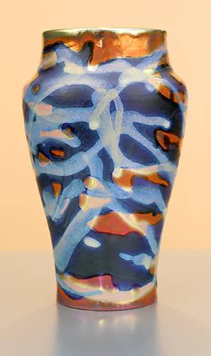 [Iridescent Pottery by Paul J. Katrich (1156)]