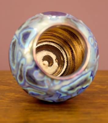 [Iridescent Pottery by Paul J. Katrich (1160)]