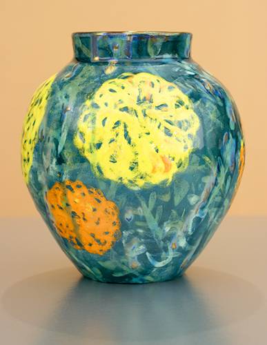 [Iridescent Pottery by Paul J. Katrich (1164)]