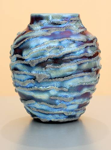 [Iridescent Pottery by Paul J. Katrich (1171)]