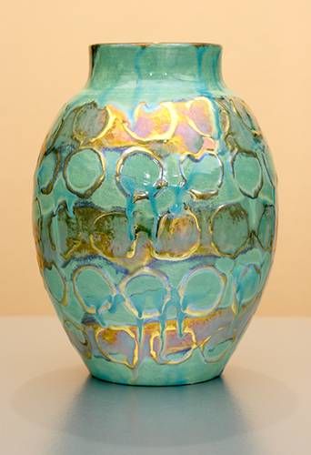[Iridescent Pottery by Paul J. Katrich (1176)]
