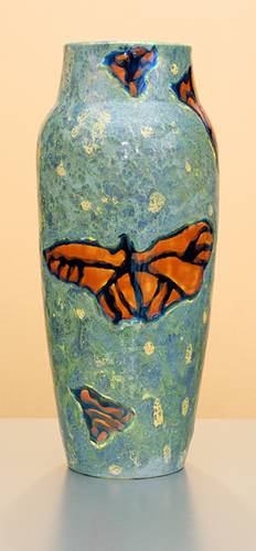 [Iridescent Pottery by Paul J. Katrich (1180)]