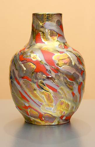 [Iridescent Pottery by Paul J. Katrich (1182)]