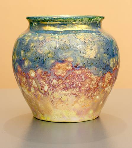 [Iridescent Pottery by Paul J. Katrich (1184)]