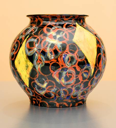 [Iridescent Pottery by Paul J. Katrich (1185)]