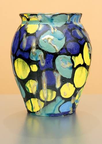 [Iridescent Pottery by Paul J. Katrich (1186)]