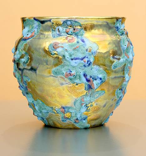 [Iridescent Pottery by Paul J. Katrich (1187)]