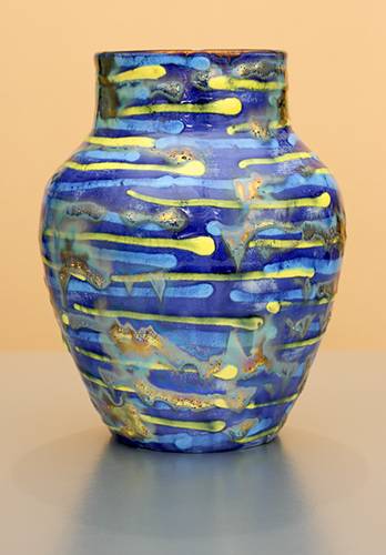 [Iridescent Pottery by Paul J. Katrich (1192)]