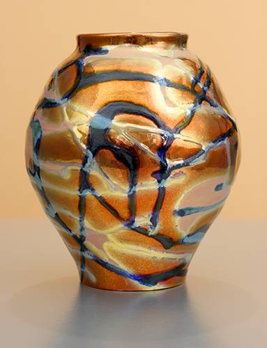 [Iridescent Pottery by Paul J. Katrich (1193)]